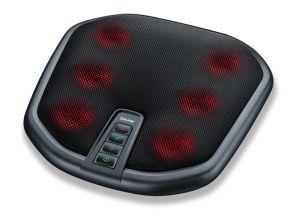 Масажор Beurer FM 70 Soothing Shiatsu foot and back massage; Heat function; 18 Shiatsu massage heads; 3 massage speeds; Removable and washable cover
