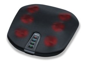 Масажор Beurer FM 70 Soothing Shiatsu foot and back massage; Heat function; 18 Shiatsu massage heads; 3 massage speeds; Removable and washable cover