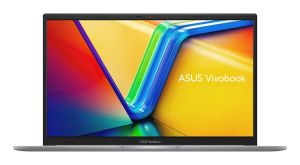 Лаптоп Asus Vivobook X1504VA-BQ5639NA,Intel Core 3 100U 1.2 GHz (10MB Cache, up to 4.7 GHz, 6 cores, 8 Threads), 15.6" FHD,(1920x1080),8GB DDR5 , SSD 256GB, Chiclet Keyboard with Num-key,No OS, Cool Silver,US, no adapter