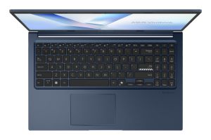 Лаптоп Asus Vivobook X1504MA-BQ773NA,Intel 5 315 1.5 GHz (6MB Cache, up to 4.4 GHz, 6 cores, 6 Threads) up to 15TOPS, 15.6" FHD,(1920x1080),16GB DDR5, SSD 512 GB, No OS, Quiet Blue,US, no adapter