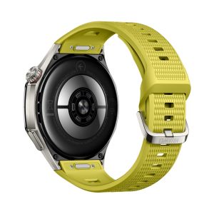 Часовник Huawei Watch GT 7 Pro Atum-B49W Yellow Fluoroelastomer + Huawei Freebuds SE 4 ANC, White