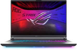 Лаптоп Asus Strix G18 G815LW-SA328,  Ultra 9 290HX Plus 2.7 GHz (36MB Cache, up to 5.5 GHz, 24 cores ,18.0 WQXGA(2560X1600) Mini Led, 500nits, AG,240Hz,64GB (2x32GB DDR5-5600) ,1TB , RTX 5080  16GB ,Wi-Fi 7 ,Backlit Kbd 1-Zone RGB,NO OS,Gray + ROG Backpac