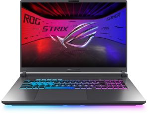 Лаптоп Asus Strix G18 G815LW-SA328,  Ultra 9 290HX Plus 2.7 GHz (36MB Cache, up to 5.5 GHz, 24 cores ,18.0 WQXGA(2560X1600) Mini Led, 500nits, AG,240Hz,64GB (2x32GB DDR5-5600) ,1TB , RTX 5080  16GB ,Wi-Fi 7 ,Backlit Kbd 1-Zone RGB,NO OS,Gray + ROG Backpac