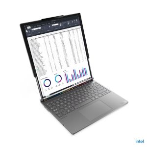 Лаптоп Lenovo ThinkBook Plus G6 Rollable Intel Core Ultra 7 258V, 8C (up to 4.8GHz, 12MB), 32GB Soldered LPDDR5x-8533, 1TB SSD, Roll In: 14" (2000x1600) / Roll Out: 16.7" (2000x2350), POLED 400nits Glossy, Intel Arc Graphics, 5MP&IR Cam, Backlit KB Englis