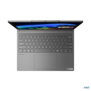 Лаптоп Lenovo ThinkBook Plus G6 Rollable Intel Core Ultra 7 258V, 8C (up to 4.8GHz, 12MB), 32GB Soldered LPDDR5x-8533, 1TB SSD, Roll In: 14" (2000x1600) / Roll Out: 16.7" (2000x2350), POLED 400nits Glossy, Intel Arc Graphics, 5MP&IR Cam, Backlit KB Englis