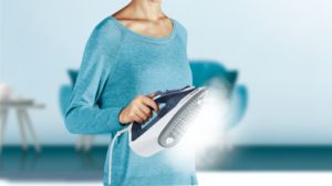 Ютия Tefal FV2837E0 Express Steam, blue, 2400W, 35g/min, shot 165g/min, AD, water tank 270 ml, Ceramic soleplate