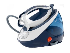 Парогенератор Tefal GV9221E0 ProExpress Protect, blue, 2600W, electronic temp settings, 7,6bars, 140g/min, steam boost 550g/min, Durilium Airglide Autoclean Ultra Thin soleplate, AD, AO, removable water tank 1,8L, calc collector, lock system, fast heat up