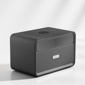 Тонколони HiFuture Passion X Black, 100W Output (Max.Power), Built-in Powerful DSP with DynaBoost Technology, Crafted Wood Cabin, Wireless 5.4, Two-Way Full Range Speaker System, Built-in 8000mAh High-Performance Battery System, Pair to Stereo Sound Syste
