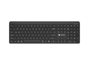 Клавиатура Natec Wireless Keyboard Tang US, BT+2.4GHz, Silent, Slim, Black