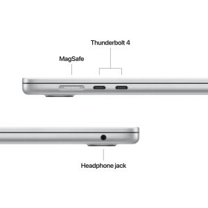 Лаптоп Apple MacBook Air 15.3: Apple M5 chip with 10-core CPU and 10-core GPU, 16GB, 512GB SSD - Silver