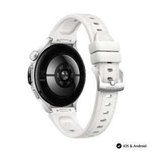 Часовник Huawei Watch 6, Leib-L19L, White, 42.3 mm, 1.38-inch LTPO OLED color screen, 2.4 GHz, BT5.0 and BR+BLE, 64 GB; RAM 2GB, 4G LTE FDD, IP68, IP69, 5ATM, 40-meter diving grade waterproof, NFC, Batt 3 days, 540 mAh + Huawei FreeBuds 7i Conch-T010 Whit