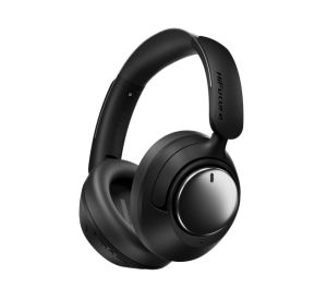 Слушалки HiFuture TOUR MkII Black, Hybrid Active Noise Canceling, 40Hours Playtime, Memory Protein Foam Cover, Metallic Headband, Wireless 5.4, AUX Cable