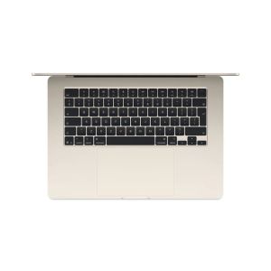 Лаптоп Apple MacBook Air 15.3: Apple M5 chip with 10-core CPU and 10-core GPU, 16GB, 1TB SSD - Starlight