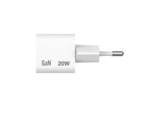 Зарядно устройство Verbatim Mini GaN Charger 20W EU plug