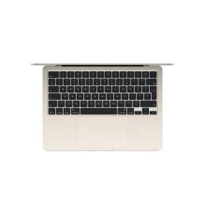 Лаптоп Apple MacBook Air 13.6 with Liquid Retina Apple M5 chip with 10-core CPU and 10-core GPU, 24GB, 1TB SSD, macOS, Starlight, INT keyboard, 2026