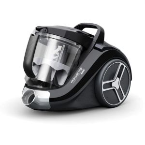 Прахосмукачка Rowenta RO4B75EA Compact Power XXL, Black, 900W, 2.5L, 75 dB, 2in1 crevice, parquet, upholstery, mini turbo, precizion flex crevice