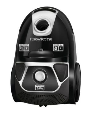 Прахосмукачка Rowenta RO3985EA, Compact Power Animal Care ACAA, 75db, H+ bag, SPA upgrade suction head, TTM + XL with brush, parquet + mini TB + crevice tool 2 in 1 + upholstery nozzle, color black