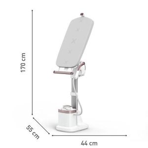 Уред за гладене с пара Tefal QT1811E0 IXEO Vision, All-in-One Ironing & Steaming Solution, Multi-Position Board, Powerful Steam, LED Vision