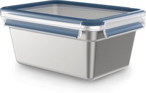 Кутия за съхранение Tefal N1150610 Mseal Steel Re 2.0 L Blue Tef1