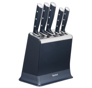 Комплект ножове Tefal K297S644 Set Block+5Knives Eversharp Pro