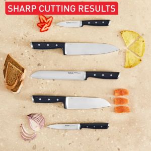 Комплект ножове Tefal K297S644 Set Block+5Knives Eversharp Pro
