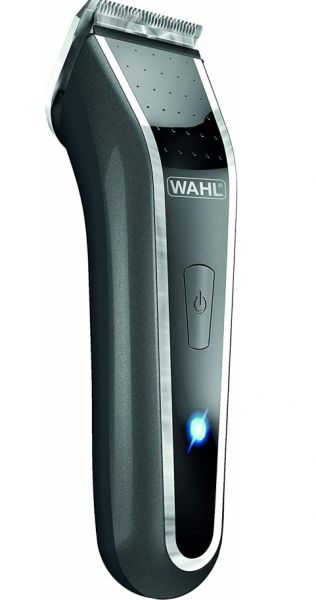 Машинка за подстригване Wahl 1901.0465, Lilthium Pro LCD 1901, Lithium Ion Clipper 8 attachment combs, scissors, and LED charge indicator