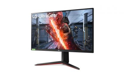 Монитор LG 27GN850-B, 27", Nano IPS 1ms, AG, QHD (2560 x 1440), 144Hz refresh rate, HDR 10, 1000:1, 350cd/m2, DCI-P3 98%, HDMI, DisplayPort, G sync, AMD Free-sync, Height Adjustable, Pivot, Tilt, Headphone Out, Black