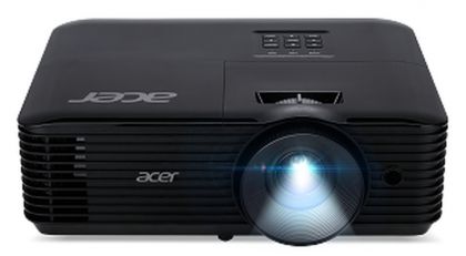 Мултимедиен проектор Acer Projector BS-112P/X128HP, DLP, XGA (1024x768), 4000 ANSI Lumens, 20000:1, 3D, HDMI, VGA, RCA, Audio in, DC Out (5V/2A, USB-A), Speaker 3W, Bluelight Shield, LumiSense, 2.8kg, Black