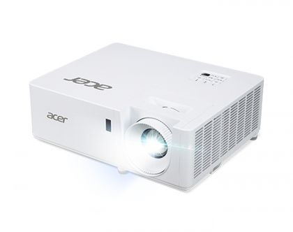 Мултимедиен проектор Acer Projector XL1521i, DLP, LASER, 1080p (1920x1080), 3100 ANSI Lm, 2M:1, HDR comp., 360 degree proj., Portrait mode, 24/7 oper., 2xHDMI, VGA, RCA, RS232, WiFi(kit incl.), USB(Type A,5V/1.5A), Audio in/out, 3W, 4.6kg, White+Acer T82-
