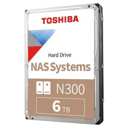 Твърд диск Toshiba N300 NAS - High-Reliability Hard Drive 6TB BULK