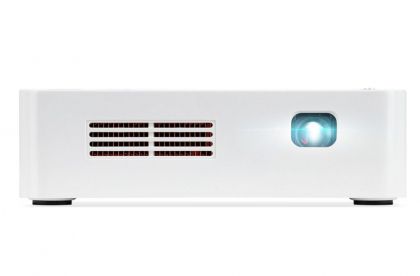 Мултимедиен проектор Acer Projector C202i, LED, FWVGA (854x480), 300 ANSI Lumens, 5000:1, HDMI/MHL x1, USB, WiFi, Headphone out, DC Out (5V/1A usb) x1, build-in battery, Ultra-light 350g, White