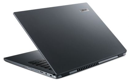 Лаптоп Acer TravelMate P414-51-793C, Core i7-1165G7 (up to 4.70GHz, 12MB), 14'' IPS FHD (1920x1080), 2x8GB, 512GB SSD, Intel Iris Xe Graphics, Wi-Fi 6AX, BT 5.1, FP, TPM 2.0, MIL-STD-810G, Win 10 Pro, Blue+Acer 15.6" Notebook Starter Kit, Bag & Wireless M