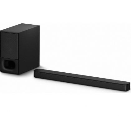 Аудио система Sony HT-S350, 320W 2.1 channel Soundbar for TV with Bluetooth, black